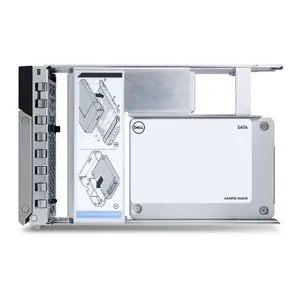 480GB Solid State Drive SATA Mixed Use 6Gbps 512e 2.5in with 3.5in HYB CARR CUS Kit  - 345-BDGB