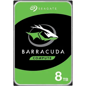 Disco Duro 8TB para PC Seagate BarraCuda 3.5", 5400RPM, 256MB Cache, SATA 6.0Gb/s - ST8000DM004
