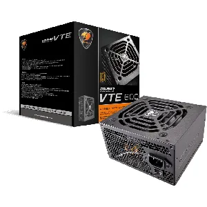 Fuente de Poder Cougar VTE600, 600W, No Modular, Certificación 80+ Plus Bronze - 31VE060.0026P