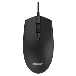 Mouse Philips 7204 Alambrico Negro - 29PHL7204N