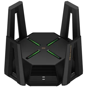 Router Xiaomi Mi Router AX9000 GL - GigE - Puertos WAN: 2 - 802.11a/b/g/n/ac/ax - Doble banda, dual band - NW000XIA29