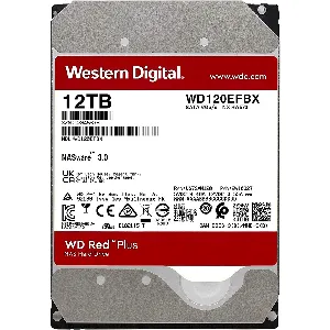 12TB Western Digital Disco Duro Para Nas Wd Red™ Plus 3.5″ Sata 6Gb/S 7200Rpm - WD120EFBX