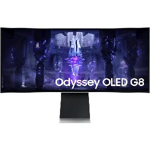 Monitor 34" 3440X1440 175HZ curvo MDP/USB-C/WIFI/BT O OLED G8  DisplayPort / USB-C - LS34BG850SLXZS