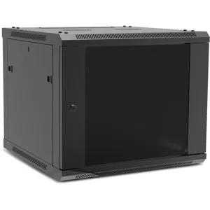 Gabinete 15U de pared Fijo 19"  600x450mm 1 Ventilador - NPC-F15U64B