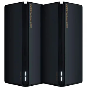 Xiaomi Mesh System  Malla AX3000, 2-Pack, Doble banda Hasta 4000 Pies Cuadrados, Negro - 33592