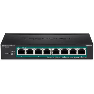 Switch TRENDnet TPE TG82ES Conmutador inteligente 8 x 10/100/1000 (PoE+)  sobremesa PoE+ (64 W) - TPE-TG82ES