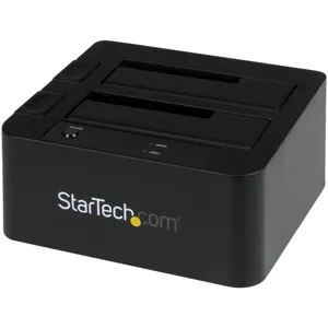 Docking Station eSATA USB 3.0 con UASP de 2 Bahías para Disco Duro o SSD SATA de 2.5 o 3.5 Pulgadas - SDOCK2U33EB