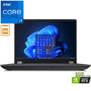 Notebook Lenovo ThinkPad P16 G1, i7-12800HX, Ram 16GB, SSD 1TB, LED 16" FHD, RTX A2000, W11 Pro - 21D7S0YG00