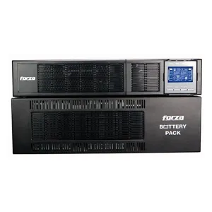 UPS en línea Forza FDC-206KMR, 6000VA, 6000W, 220V, Doble conversión en línea, Indicador LCD - FDC-206KMR