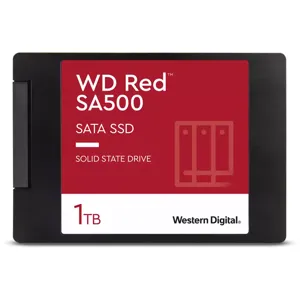 1TB SSD WD Red SA500 NAS 3D NAND SATA III 6 Gb/s, 2.5"/7 mm, hasta 560 MB/s - WDS100T1R0A