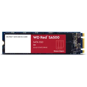 500GB SSD Red para NAS M.2 SATA Interno - M.2 - Solid state drive - Red - WDS500G1R0B