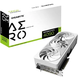 Tarjeta de Video GeForce RTX 4090 AERO OC 24G 3 ventiladores WINDFORCE 24GB 384-bit GDDR6X - GV-N4090AERO OC-24GD