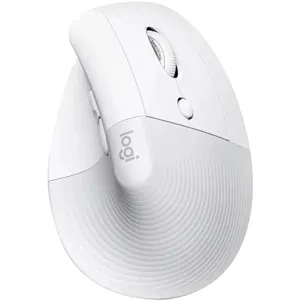 Mouse Logitech Inalambrico Lift Vertical Ergonomico Blanco - 910-006469