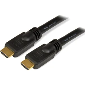 Cable HDMI de Alta Velocidad, HDMI Macho - HDMI Macho, 4K, 30Hz, 10.6 Metros, Negro - HDMM35