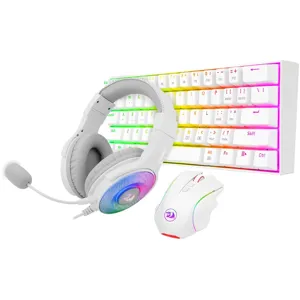 Kit Gamer Redragon S129W teclado mouse y audifonos - 29REDS129W