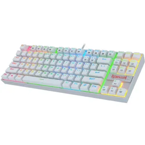Teclado Gamer Mecanico Kumara RGB Blanco Redragon - 29REDK552W