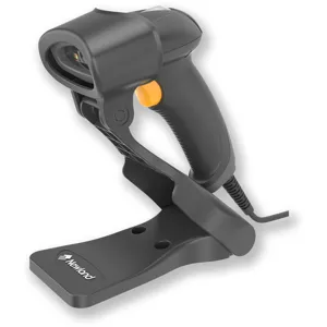Lector scanner alambrico de codigo de barras 1D y 2D USB Sonido Beep Indicador LED Incluye stand -  HR2081-SF