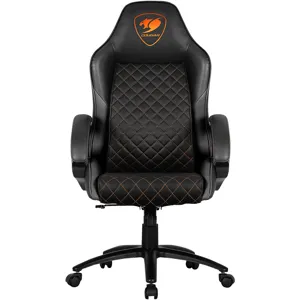 Silla Gamer Cougar Fusion, Pistón Clase 4, hasta 120kg, Negro - 3MFUBNXB.0001