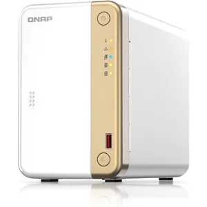 QNAP 2-Bay desktop NAS Intel Celeron N4505 dual-core - TS-262-4G-US