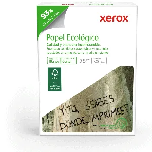 Xerox Papel Fotocopia Ecológico Carta Resma 500 hojas - 003M02010