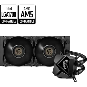 Refrigeracion MSI Cooling System MAG P240 LGA1700/AM5  - aluminio - 120 mm - MAG CORELIQUID P240