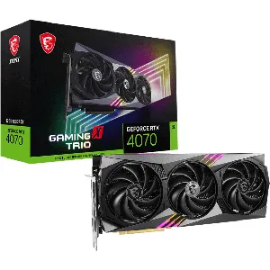 Tarjeta de Video RTX4070Ti Gaming X Trio 12gb GDDR6 DisplayPort / HDMI - RTX-4070XTRIO