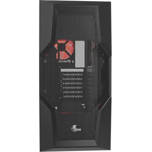 Gabinete Phobos ATX Mid Tower Case Gamer Blk w logo XT-GMR4 - panel lateral con ventana (cristal templado) - XT-GMR4