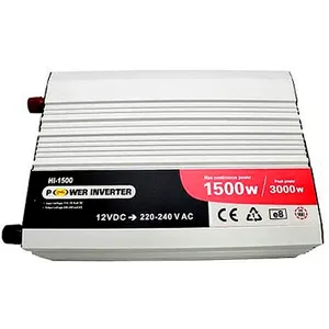 Inversor de Voltaje 12V/220V 1500 Watts Power Inverter  - 18INV01500