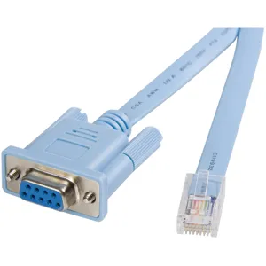 Cable 1,8 metros Consola Cisco Rj45 a DB9 - DB9CONCABL6