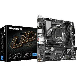 Tarjeta Madre Gigabyte, LGA 1700, DDR5, soporte 12ava-13ava gen Intel, PCI 4.0, Q Flash Plus - B760M DS3H
