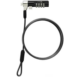 Candado con Clave Con Slot tipo WEDGE largo 2mts - KSD-370