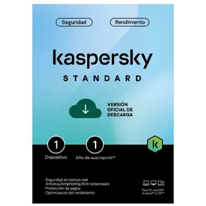 Antivirus Kaspersky Standard, 1 Dispositivo, 2 Año, Digital, LATAM  - KL1041DDADS