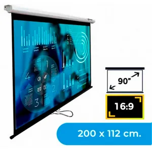 Telon Mural Dinon 2,00 x 1,12 Metros 90" Diagonal - 11986