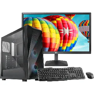 PC BIP i7 12700 DIMM 32GB //1TB SSD M2 W11 pro// Tarjeta de Video GeForce  RTX 4060 + Combo Kit Teclado Mouse Alambrico + monitor LG 24    pn  i712700321tg4060