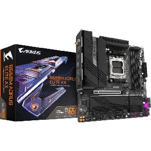 Tarjeta Madre Gigabyte B650M Aorus Elite AX, Socket AM5, PCIe 4.0, Micro ATX - B650M AORUS ELITE AX