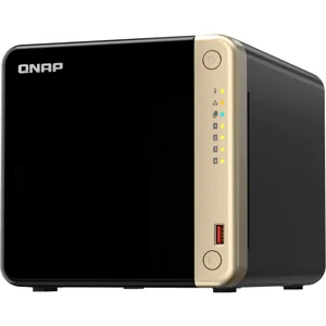 Nas 4 bay Torre 8GB Ram Intel Celeron 4 nucleos 25GBe  - TS-464-8G-US