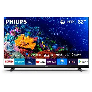 Smart TV 32PHD6918 32" HD LED WiFi LAN BT 3*HDMI 2*USB Google - 32PHD6918