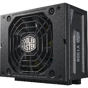 Fuente de Poder 1300W 1300W 80 PLUS Platinum V1300 SFX Platinum, EU Plug, Modular Power Supply  (230V), for Mini-ITX to ATX, Full ATX 3.0 Support, 92mm Silent FDB Fan - MPZ-D001-SFBP-BUS