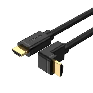 Cable HDMI a HDMI 3 mts con angulo de 90°  v2.0 color negro , 4k@60hz - 0150203