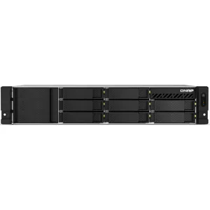 NAS 2,5GbE rack PCIe de caché SSD M.2 Ryzen™ V1500B 4GB DDR4 SODIMM Max 64GB, 8 unidades SATA de 3,5" a 6Gb/s, 3Gb/s  2.5-inch, 2 x M.2 2280, - TS-873AeU-RP-4G-US + RAIL-B02 kit de rieles