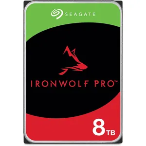 8TB IronWolf Pro interno, 3.5", SATA 6Gb/s, 7200 rpm - ST8000NT001