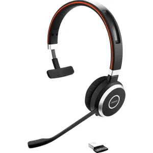 Audifonos Jabra Evolve 65 inalambrico - Bluetooth SE MS Mono, Link 380a - 6593-833-309
