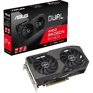 Tarjeta de Video ASUS Dual Radeon RX 6600 V2 de 8GB GDDR6 - DUAL-RX6600-8G-V2
