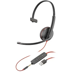 Audifono Poly Plantronics Blackwire 3215 Monoaurales Con Cable Usb Tipo A Y 3.5mm - 209746-101