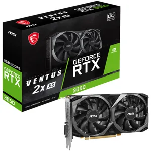 Tarjeta de Video Nvidia® GeForce® RTX™ 3050 VENTUS 2X™ 8G, GDDR6, 8GB GDDR6, 128-bit - GEFORCE RTX 3050 VENTUS 2X XS 8G OC