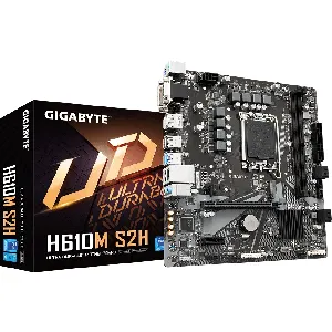 Tarjeta Madre H610M S2H LGA1700 DDR5 4400/5600MHz, M.2, MicroATX - H610M S2H