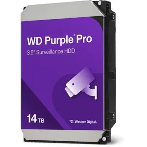 Disco Duro Purple Pro WD142PURP 14TB 7200rpm 512mb surveillan  SATA 6Gb/s 3.5" - WD142PURP