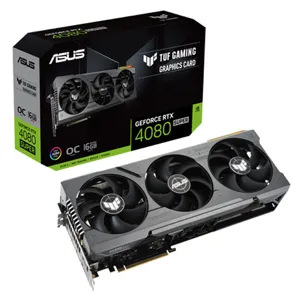Tarjeta de Video Geforce TUF Gaming RTX™ 4080  PCIe 4.0, 16GB GDDR6X, HDMI 2.1a, DisplayPort 1.4a - 90YV0KA0-M0AA00