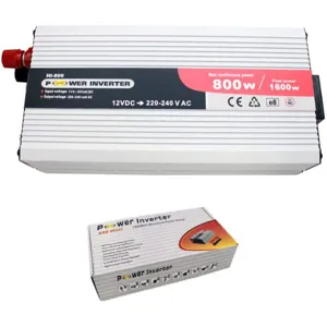 Inversor de Voltaje 12V/220V 800 Watts Power Inverter- 18INV00800