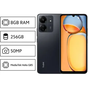 Redmi 13C 8GB+256GB Midnight Black - 543010 XIA1907OMI (Nuevo)